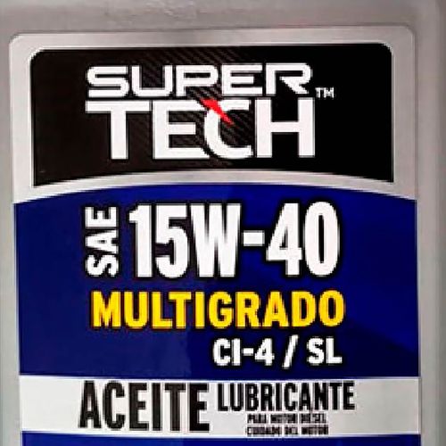 Aceite Super Tech 15W40 mineral  de alta calidad - 1 L