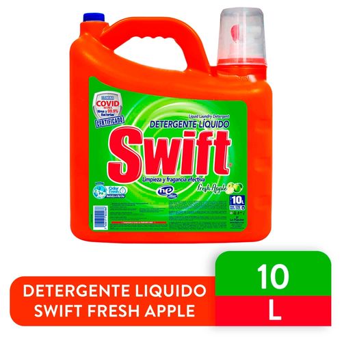 Detergente Liquido Swift Fresh Apple 10000Ml