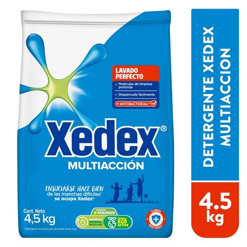 Detergente en polvo Xedex multiacción -4500g