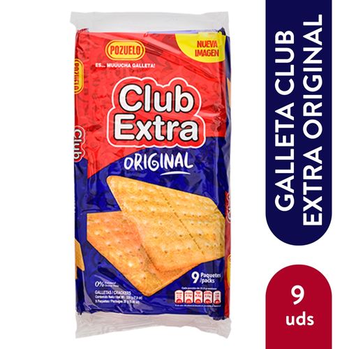 Galleta Pozuelo Club Extra Original Salada - 225 g