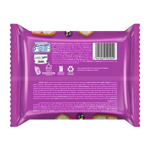 Galleta Marinela sponch fresa - 360 g