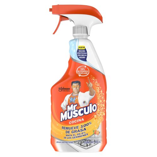 Limpiador Mr Musculo Cocina Naranja Trig - 650ml