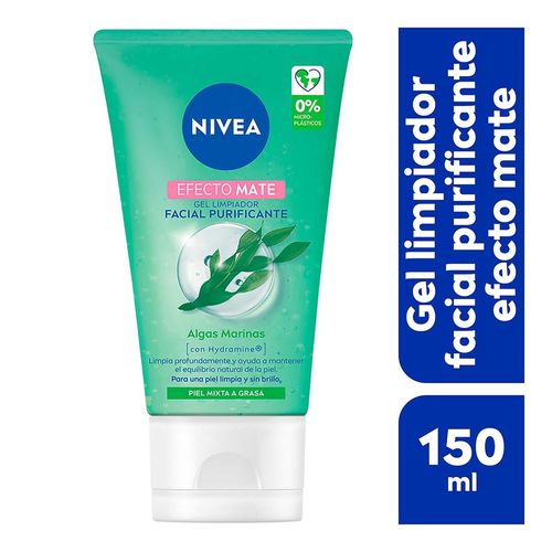 Gel Nivea Limpiador Efecto Mate 150Ml