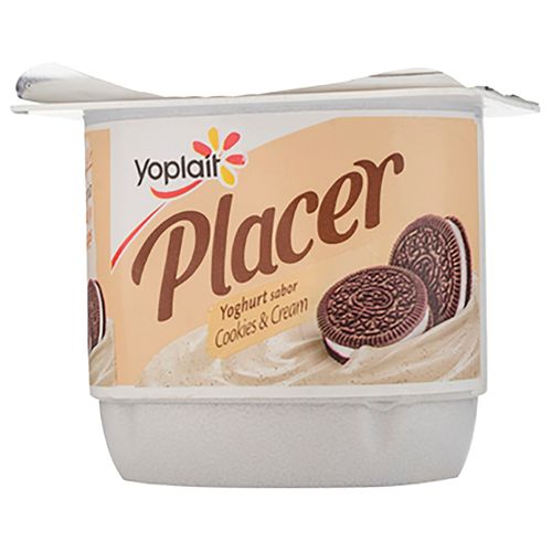 Yogurt Yoplait placer cookies & cream -145g