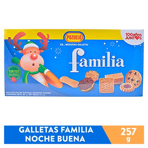 Galleta Pozuelo Familia Navidad 257 Gr