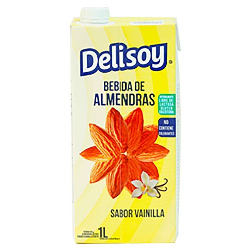 Bebida de Almendra Delisoy Vainilla - 1000 ml