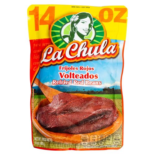 Frijoles rojos La chula volteados - 400 g