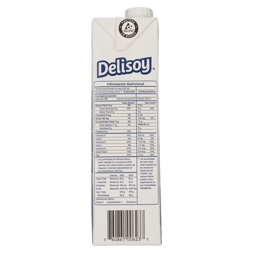 Bebieda de Soya Delisoy Lactosa 1000 - ml