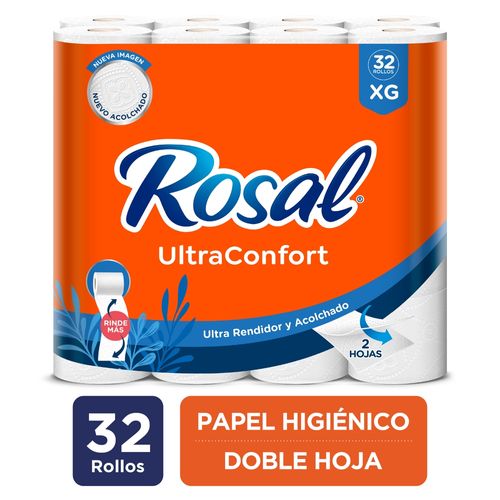 Rosal Papel Higienico Naranja 2p 32r