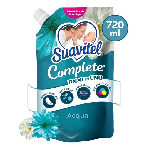 Suavizante De Telas Suavitel Complete Aqua - 720ml