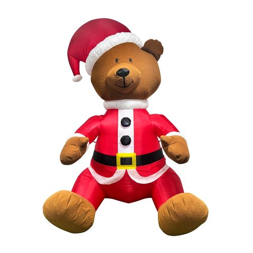 Inflable oso Holiday Time Navideño -243 cm