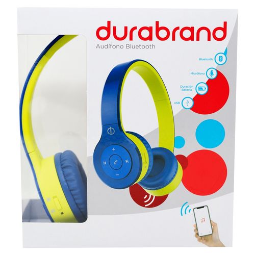 Audífonos Durabrand inalámbricos con bluetooth