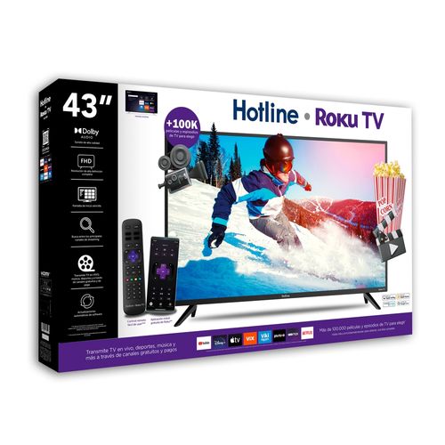 Led Smart Hotline Roku TV HL43RKFHD