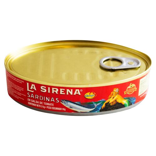 Sardina Sirena En Salsa De Tomate - 215 g