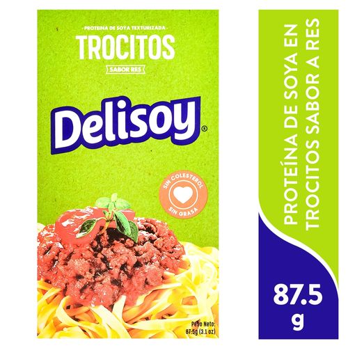 Carne Delisoya Trocitos - 87.5 g