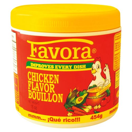 Consome De Pollo Favora Frasco - 454 g