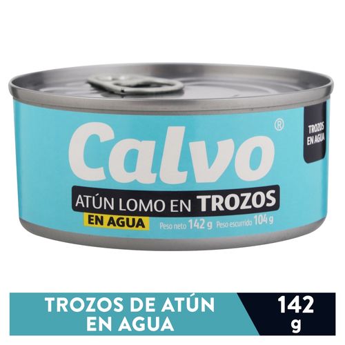 Atún en trozos Calvo en agua light - 104 g