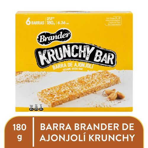 Barra Brander De Ajonjoli Krunchy - 180 g