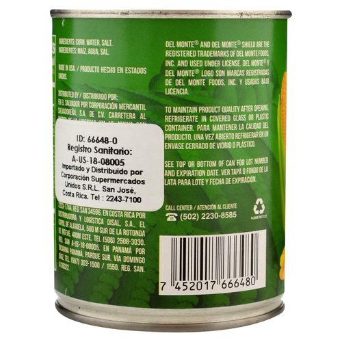 Maiz Del Monte Dulce En Grano Lata - 241 g