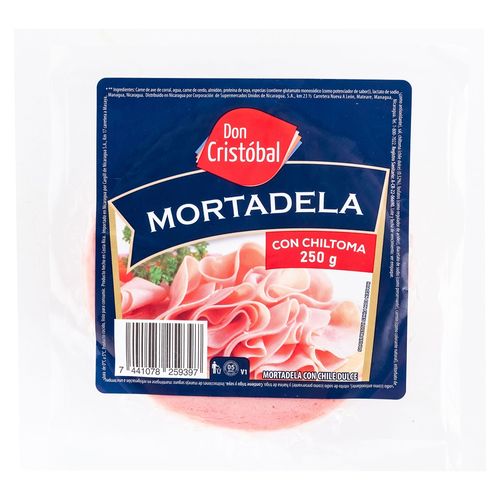 Mortadela Don Cristóbal Chiltoma - 250 g