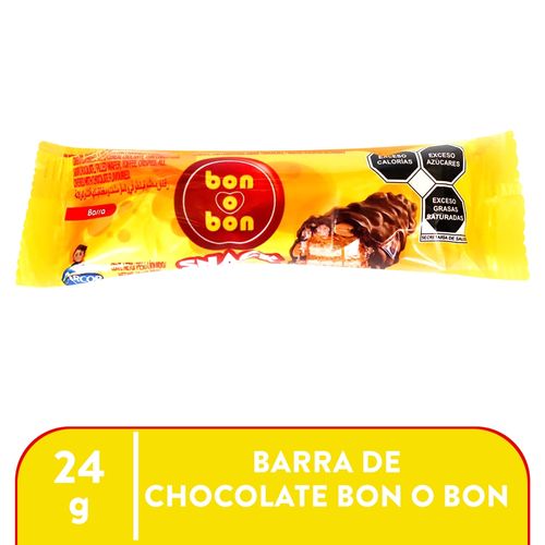 Barra de chocolate Arcor bon o bon - 24 g