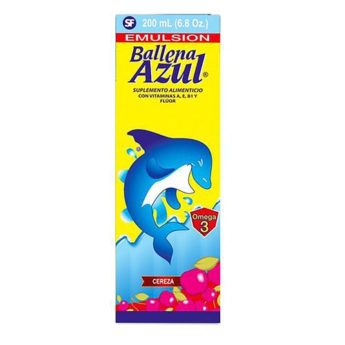 Emulsión Ballena Azul Cereza - 200 ml