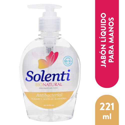 Jabón Liq Solenti Antibacterial 221Ml