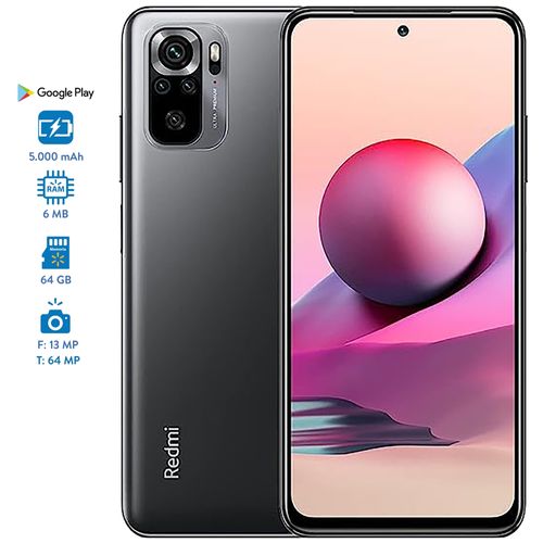 Telefono celular Xiaomi Redmi Note 10S, 64GB