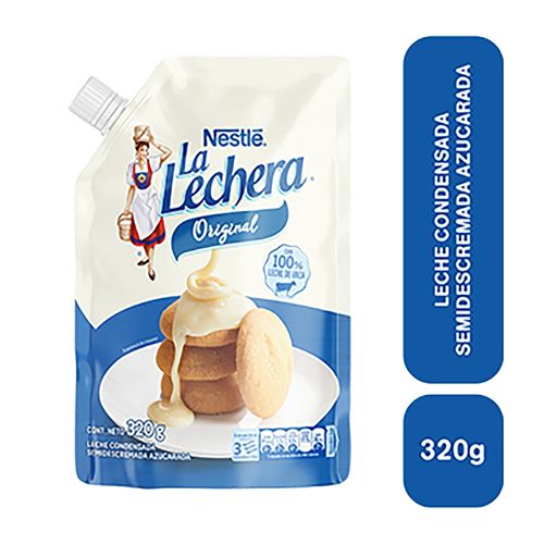 Leche Condensada Nestlé La Lechera Original Doypack - 320 g