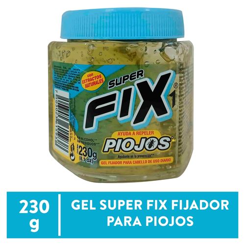 Gel Super Fix Fijador para Piojos - 230 g