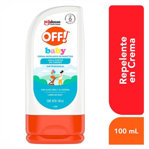 Off Repelente Locion Baby 100ml