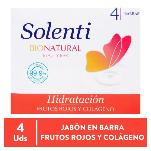 Jabon De Tocador Solenti Hidratación 4Pack - 440gr