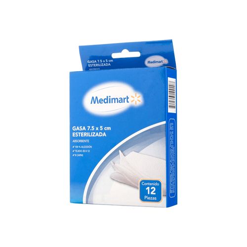 Gasa Medimart 7Cmx5Cm Pieza