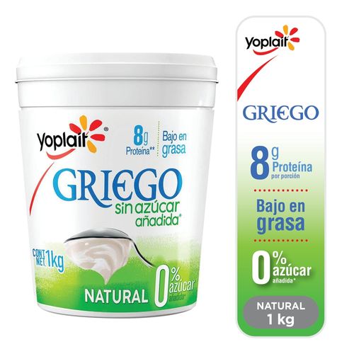 Yogurt Yoplait Griego 0 Azuc Nat 1000 Gr