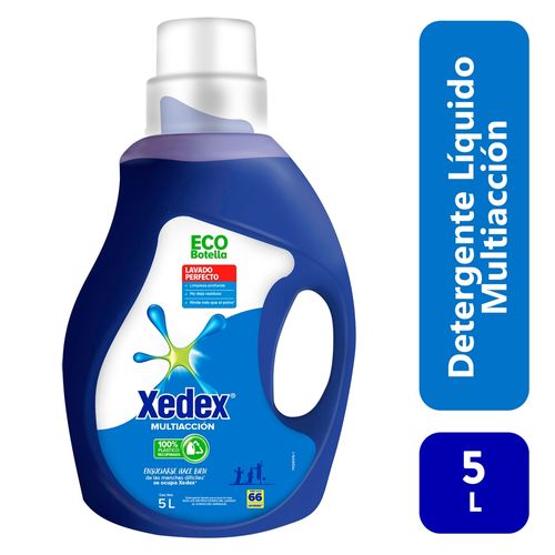 Detergente Líquido Xedex multiacción -5L