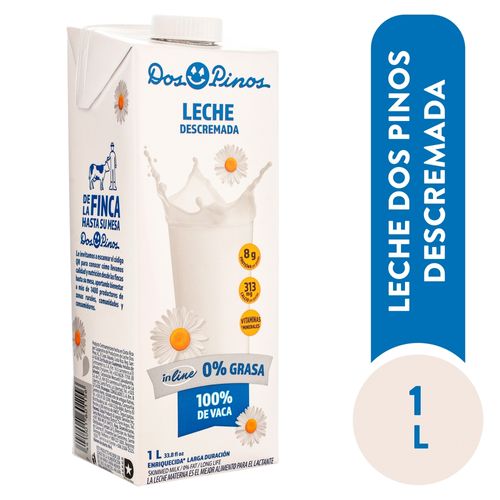 Leche Dos Pinos In Line 0% Grasa -1000 ml