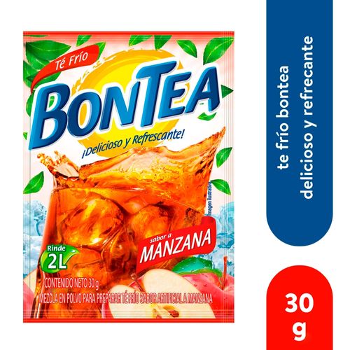 Bebida Bontea En Polvo Manzana - 30gr