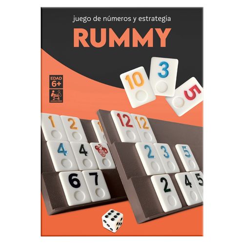 Juego De Mesa Novelty En Familia Rummy Caja De Cartón