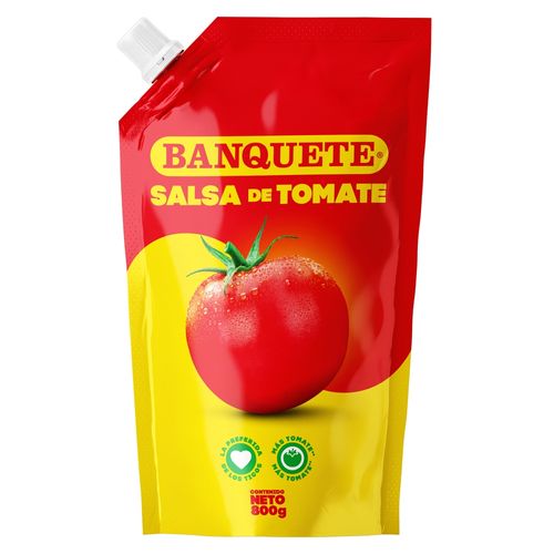 Salsa Tomate Ketchup Marca Banquete Doypack - 800g