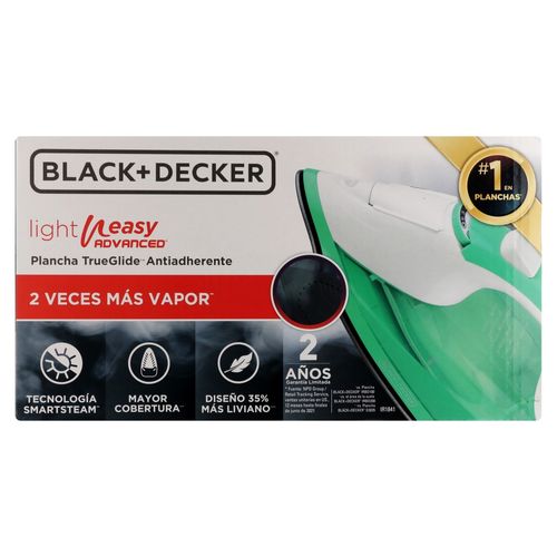 Plancha Black & Decker para ropa antiadherente