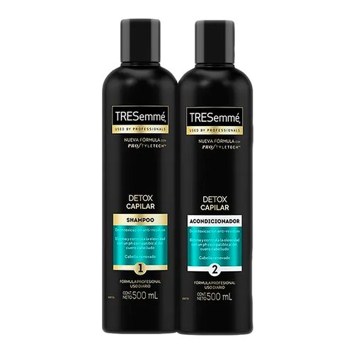 Pack Shampoo Detox Tresemme Y Crema 1ml