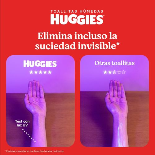 Toallas Húmedas  Huggies Natural Care Fragancia - 528Uds