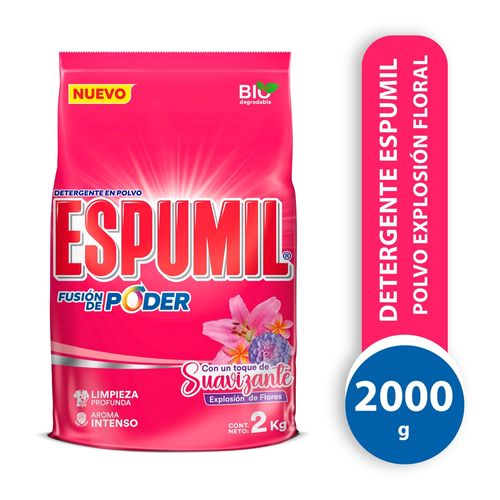 Detergente Espumil Explosion Floral - 2000 g