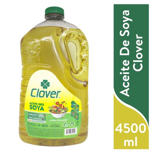 Aceite Clover Soya 4500ml