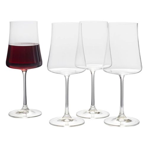 Copas de vidrio Home Trends para vino 4 uds -500 ml