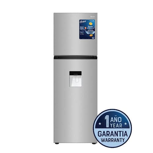 Refrigeradora Oster OS NFT1000SSDI silver 10 pies cúbicos