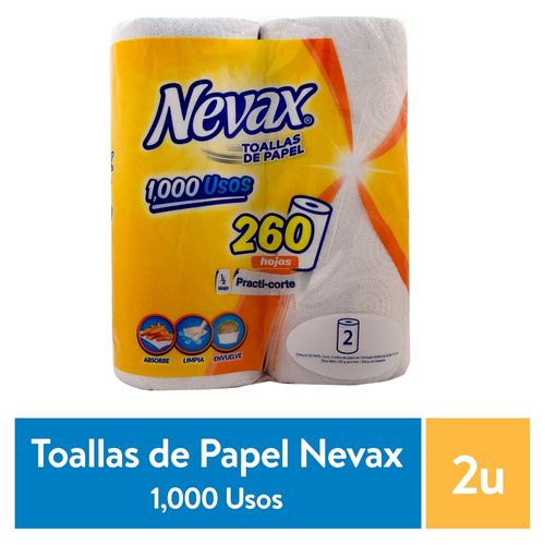 Toallas de papel Nevax mil usos - 2 uds