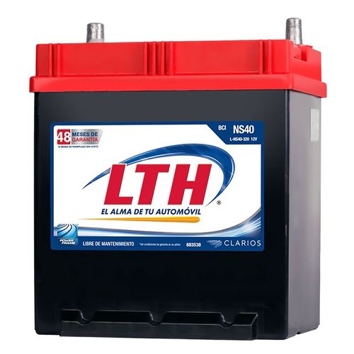 Batería LTH ns40 de 9 placas LNS40320 12V