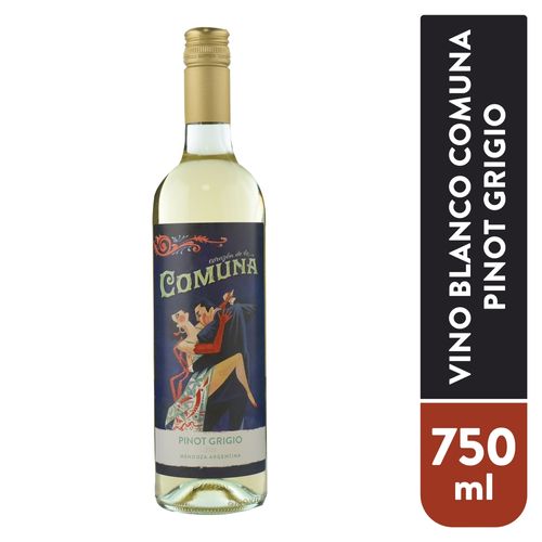 Vino blanco Corazón de la Comuna pinot grigio - 750 ml