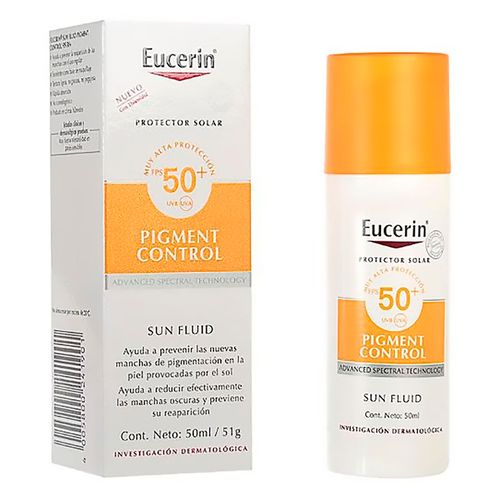 Protector solar Eucerin pigmentol control 50 spf - 50 ml